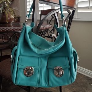 Marc Jacobs Blake Shoulder Bag in Turqoise/Aqua